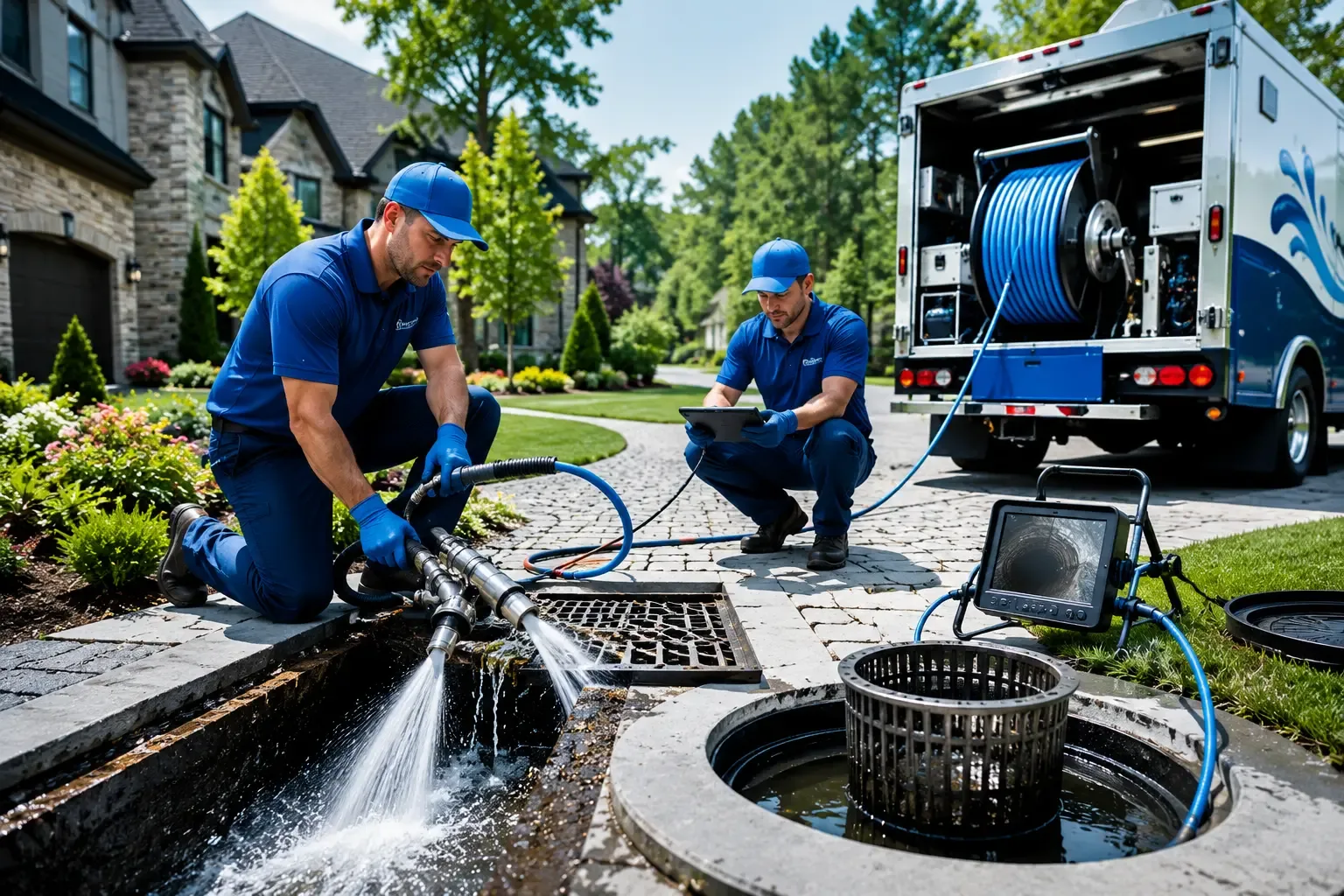 Local outdoor drain cleaning professionals in Calais, ME
